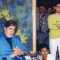 A file photo of publicist Dale Bhagwagar with Amitabh Bachchan
